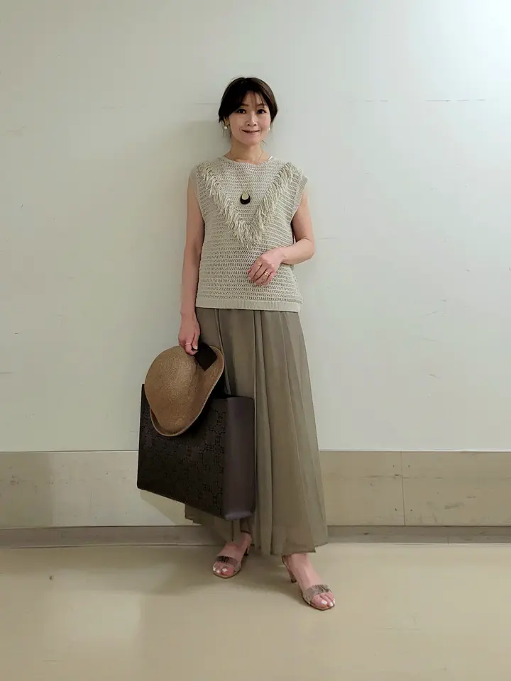 自由区 濱地 コーディネート画像