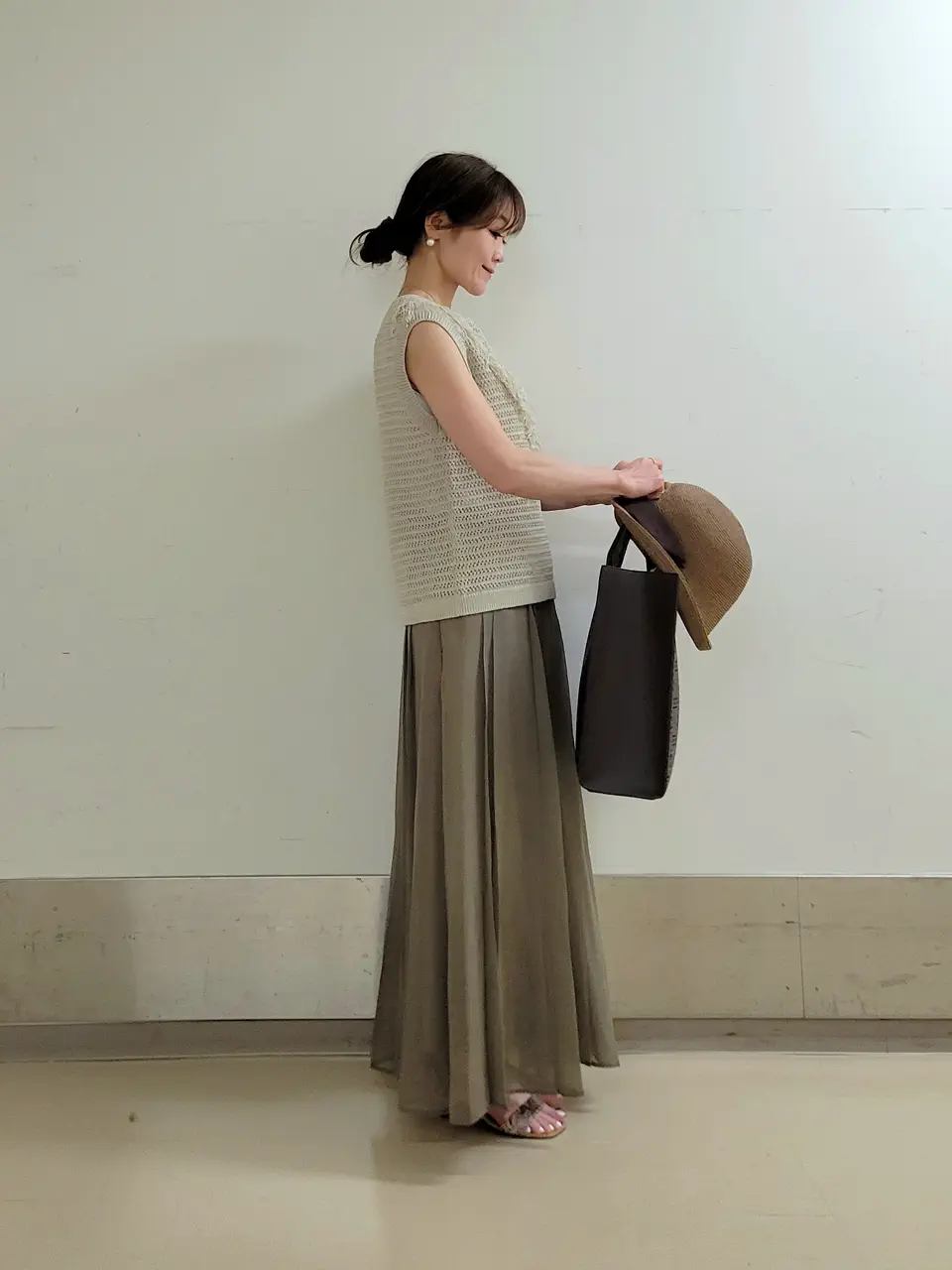 自由区 濱地 コーディネート画像