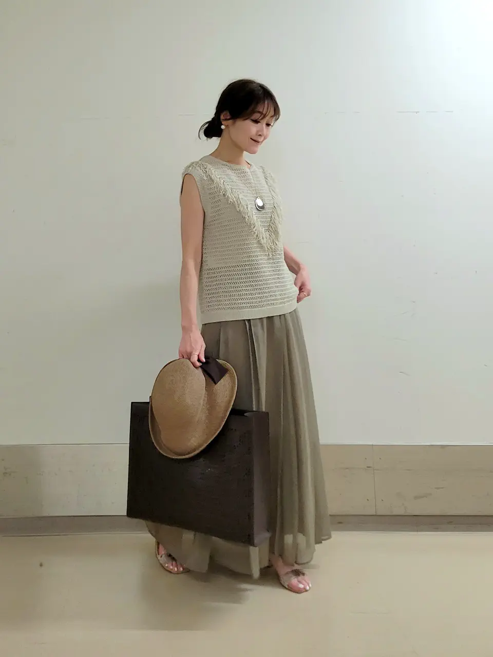 自由区 濱地 コーディネート画像