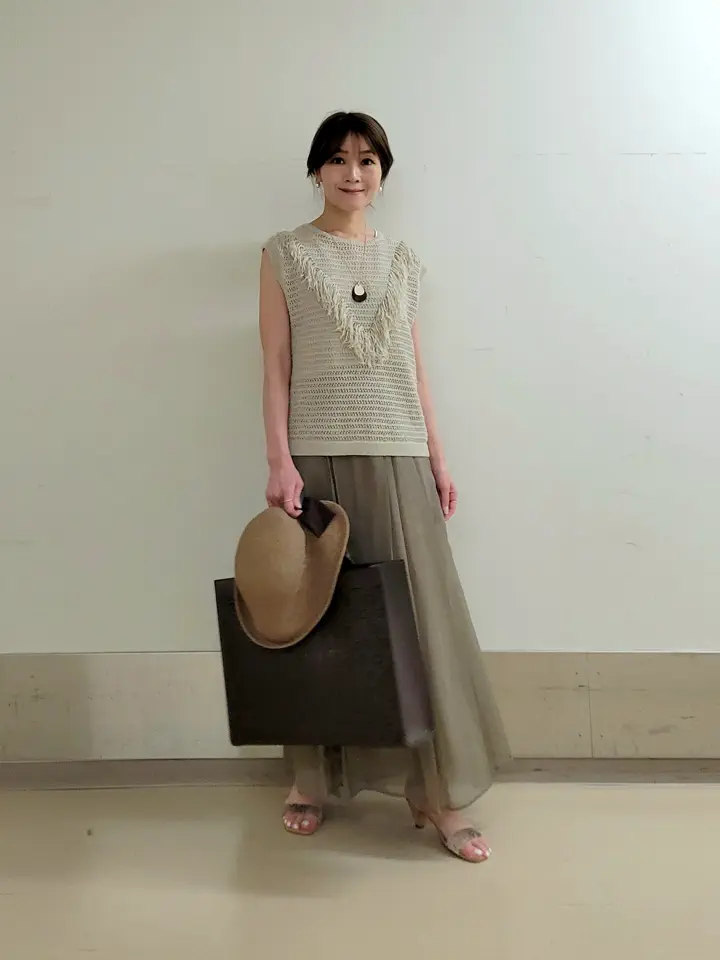 自由区 濱地 コーディネート画像