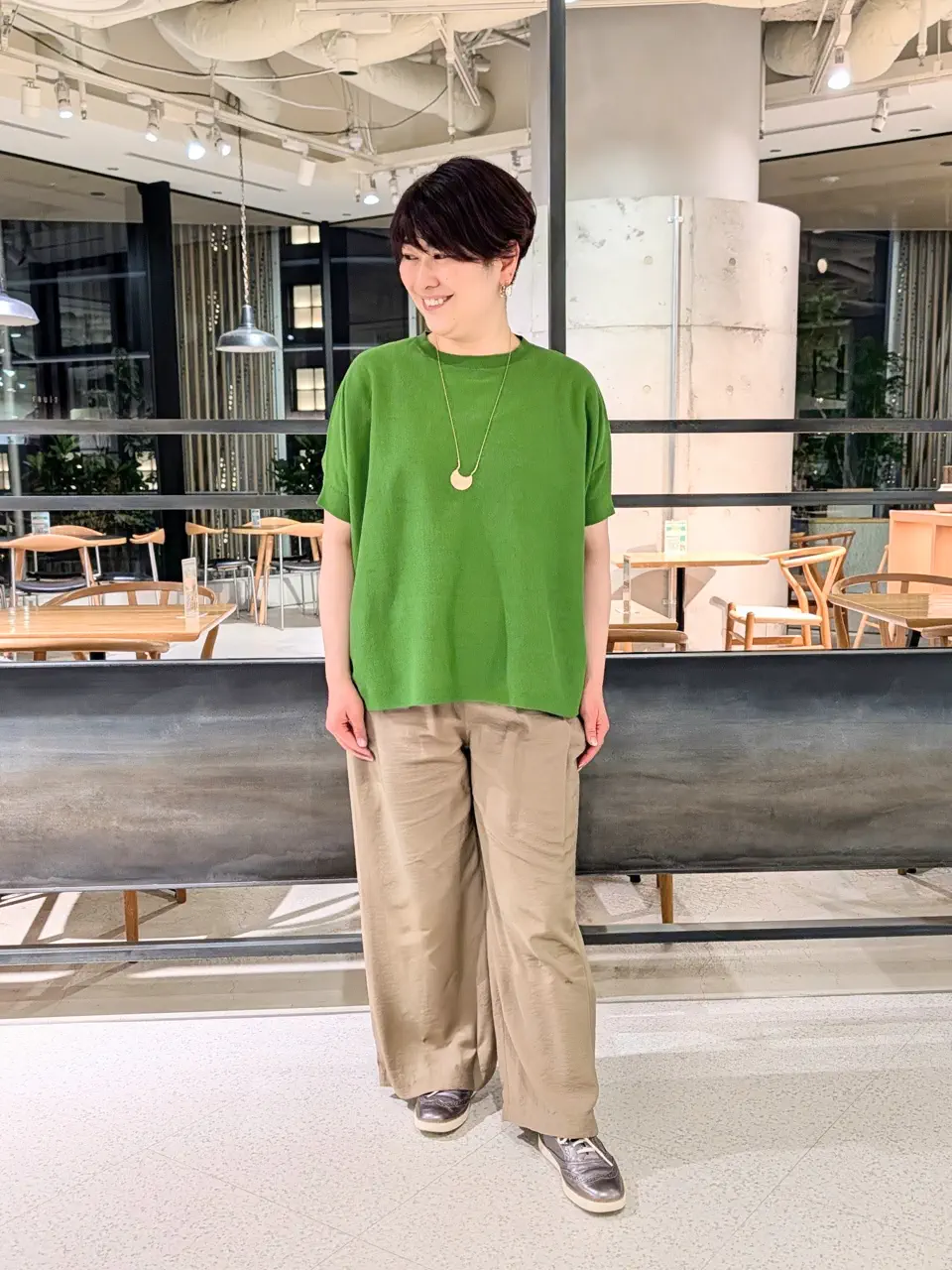 自由区 田中 コーディネート画像