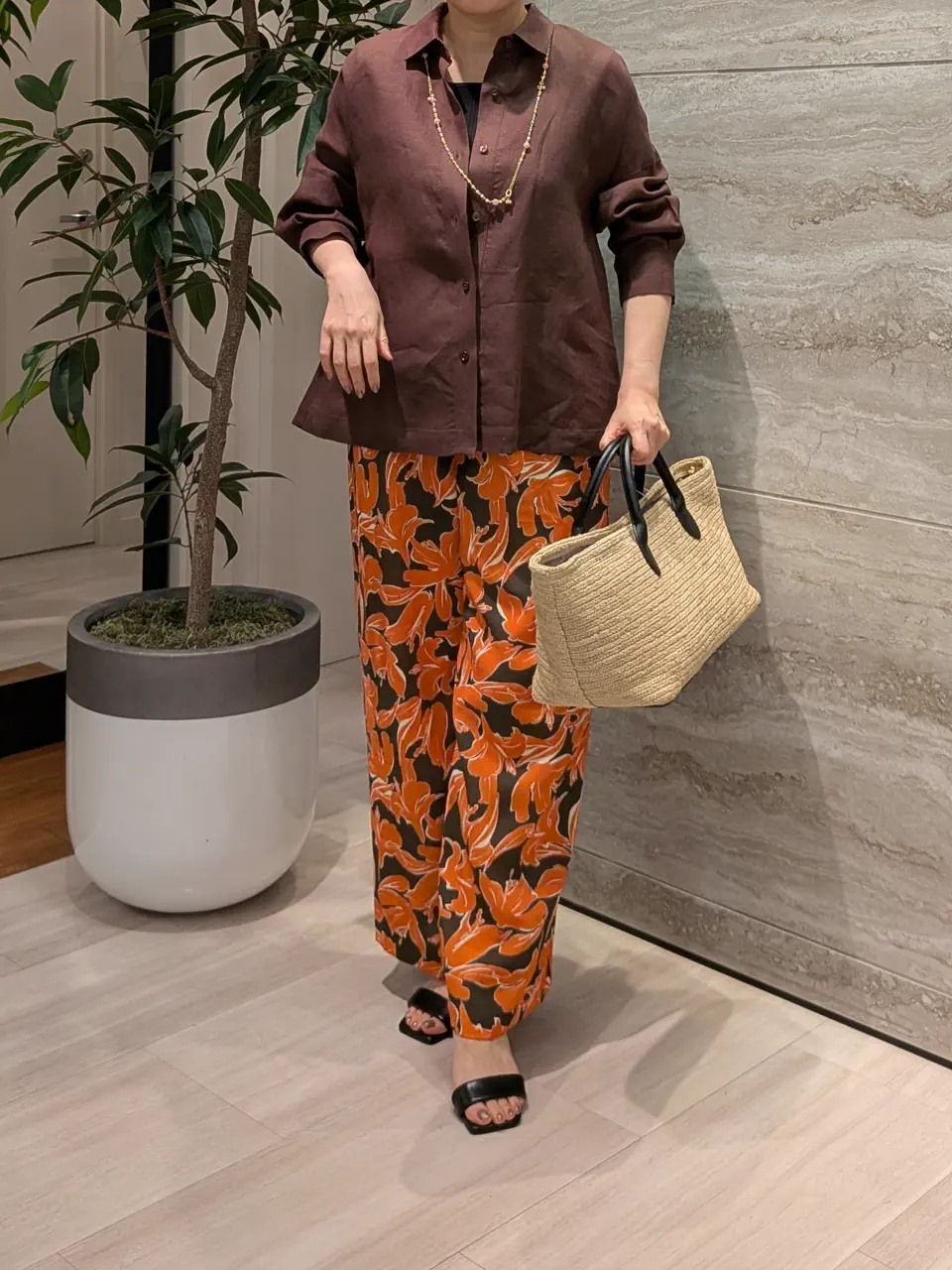 自由区 Nakai コーディネート画像