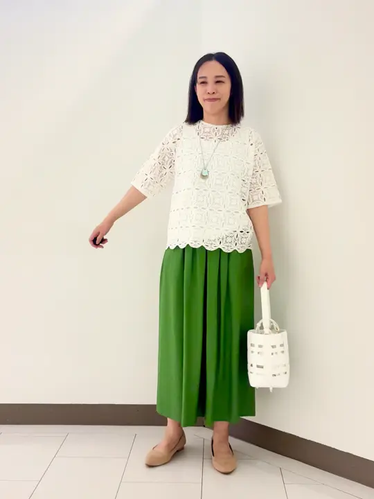 自由区 南 コーディネート画像