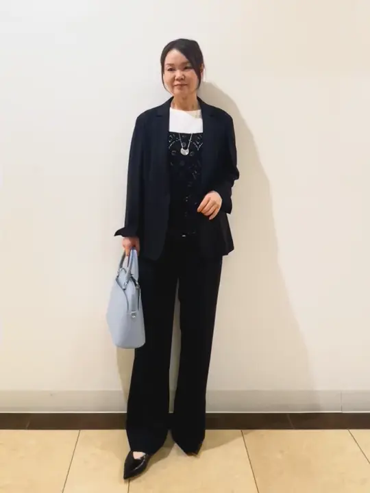 自由区 永石 コーディネート画像