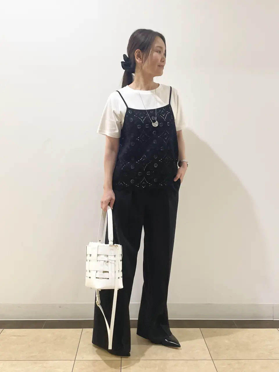 自由区 永石 コーディネート画像