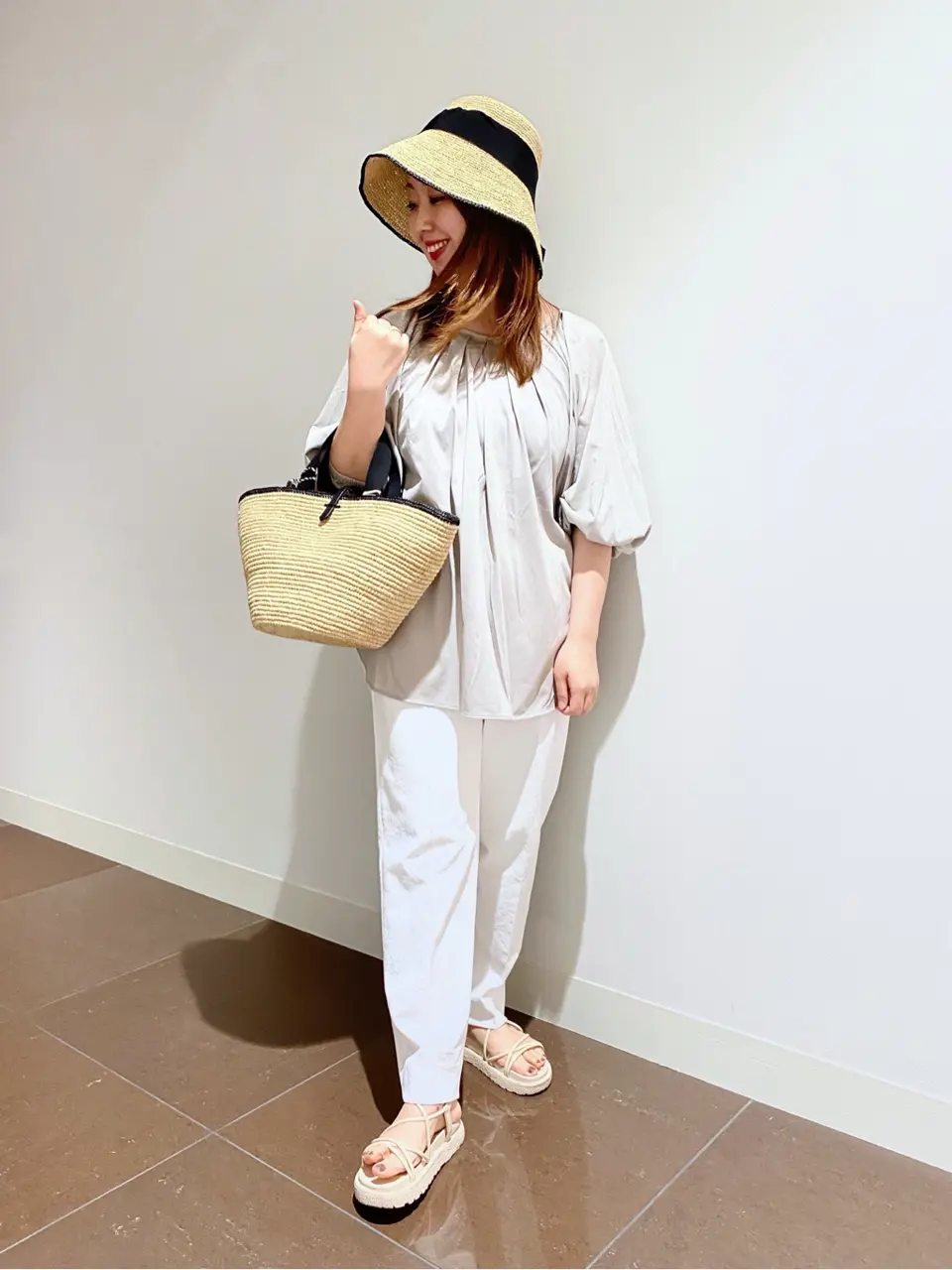 自由区 清水 コーディネート画像