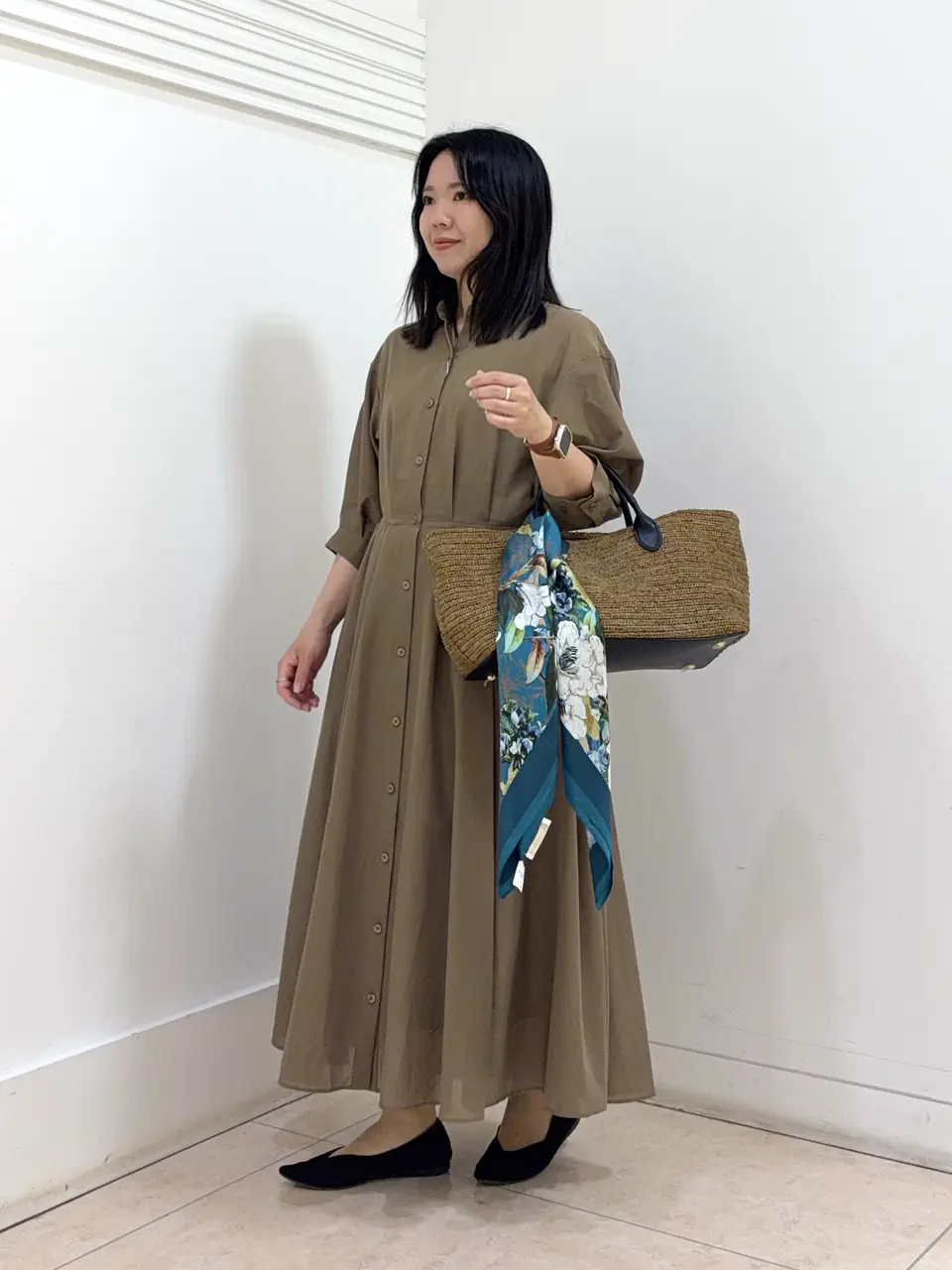 自由区 misato コーディネート画像