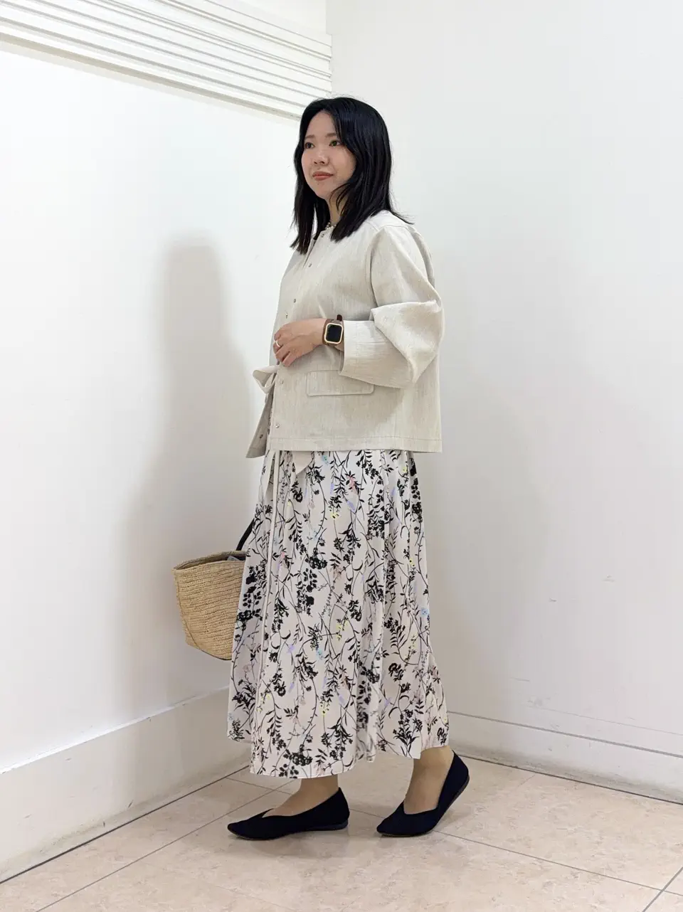 自由区 misato コーディネート画像