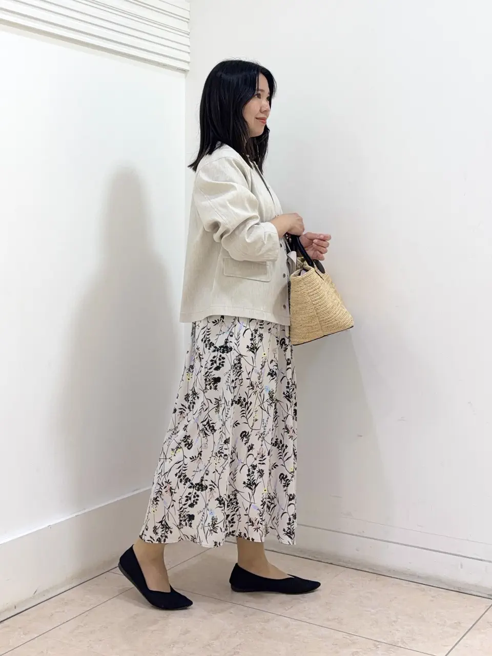 自由区 misato コーディネート画像