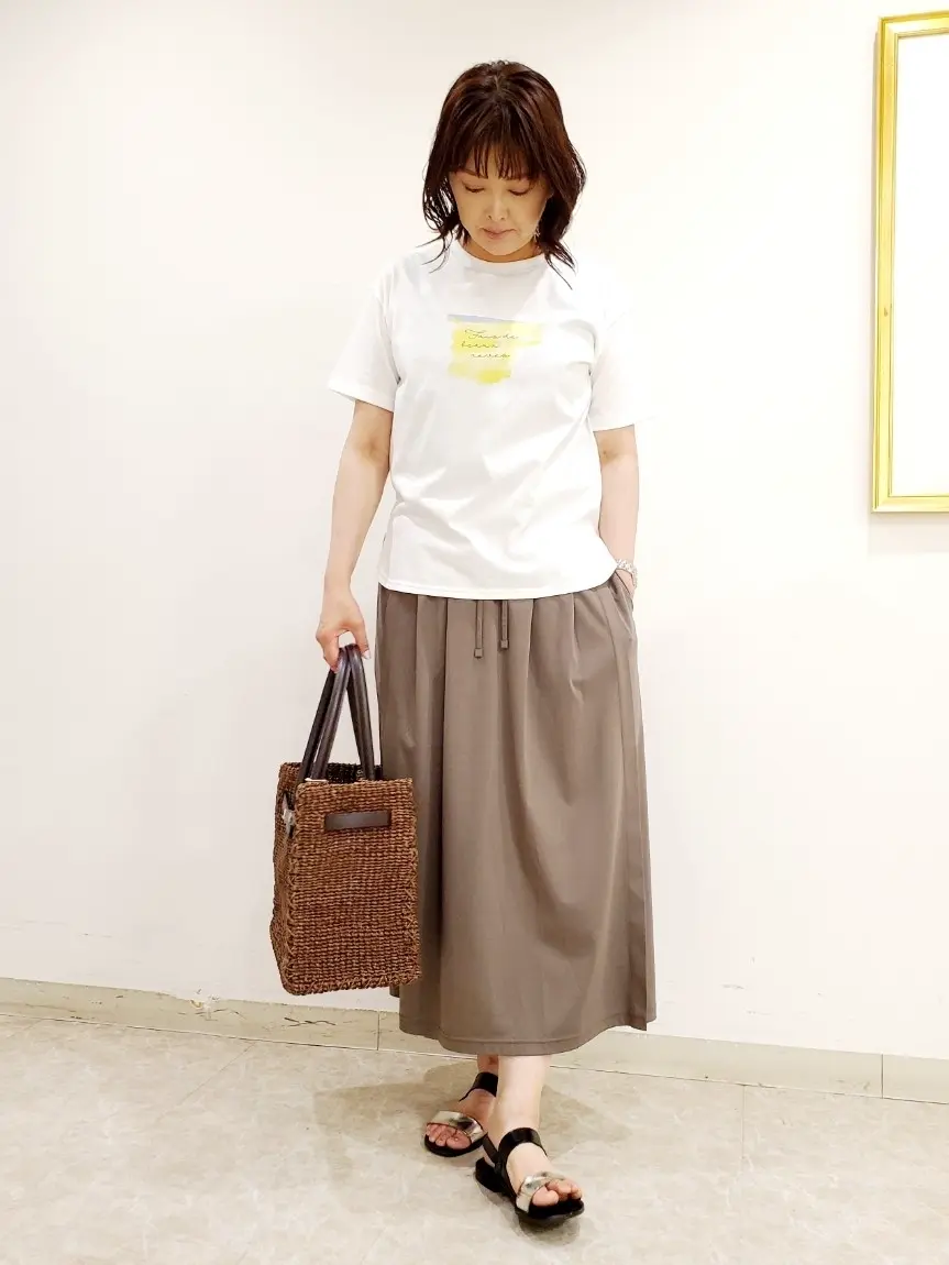 自由区 竹増 コーディネート画像