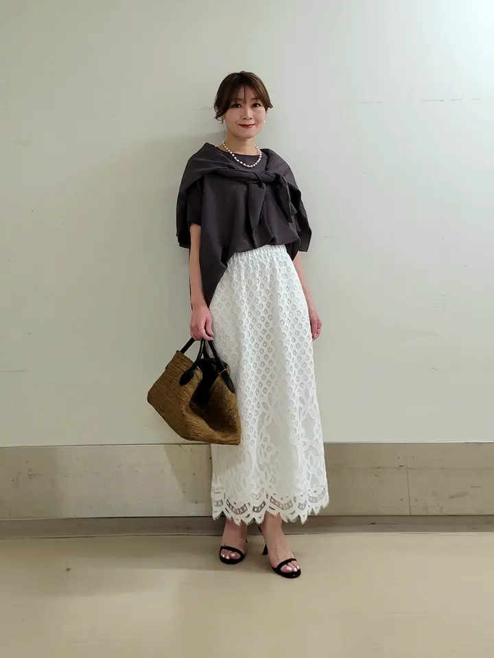 自由区 濱地 コーディネート画像