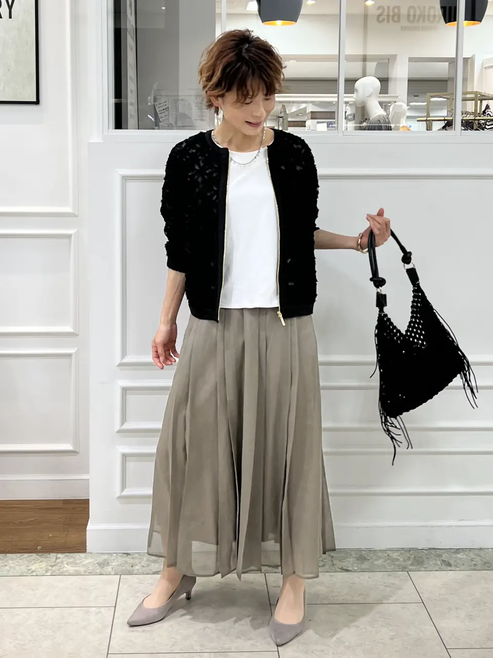 自由区 中野 コーディネート画像