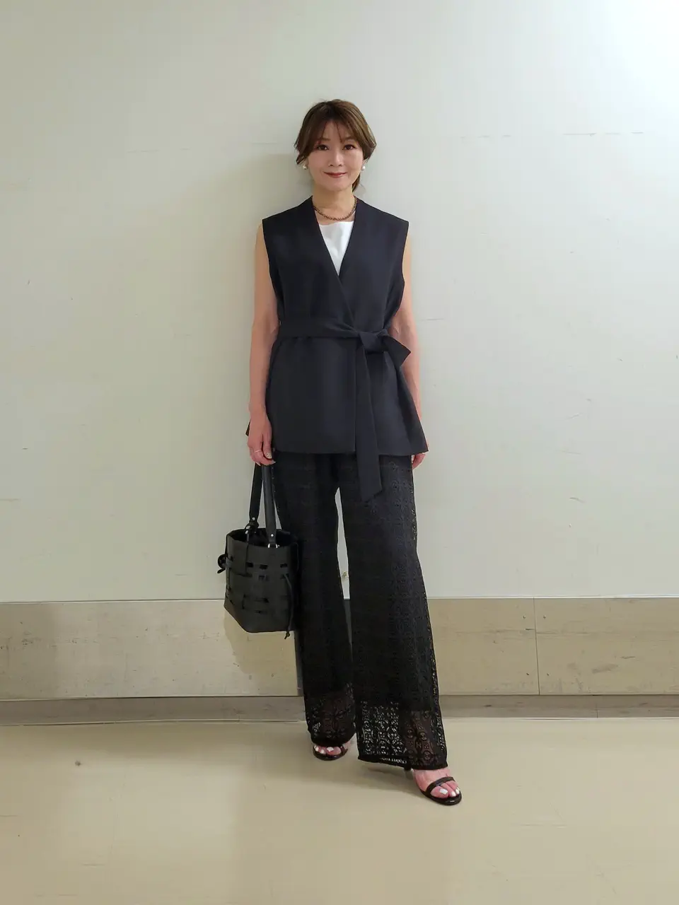 自由区 濱地 コーディネート画像