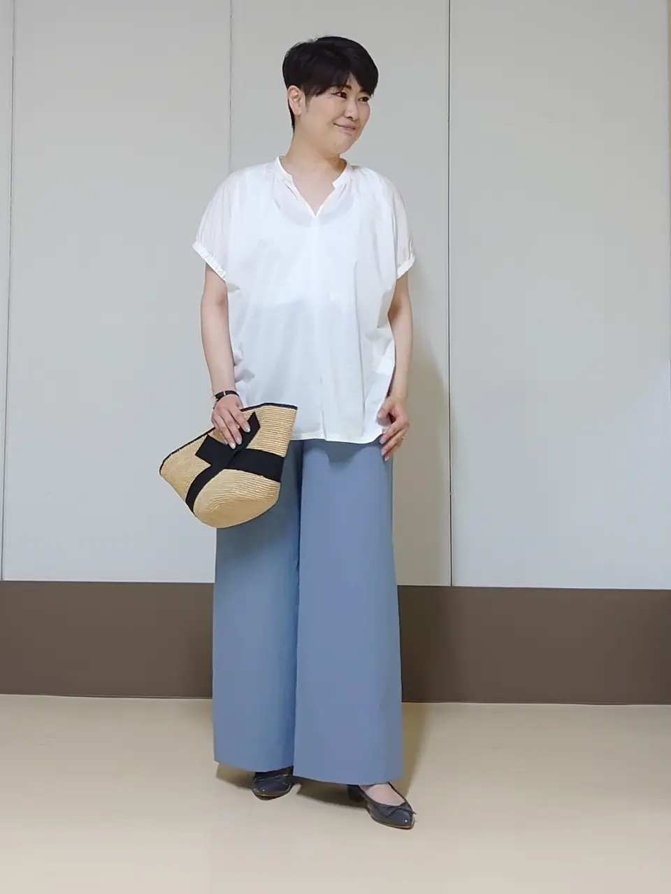 自由区 田中 コーディネート画像