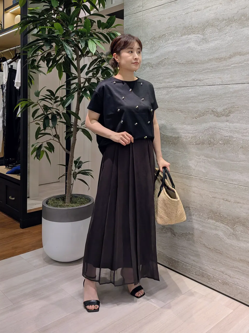 自由区 Nakai コーディネート画像