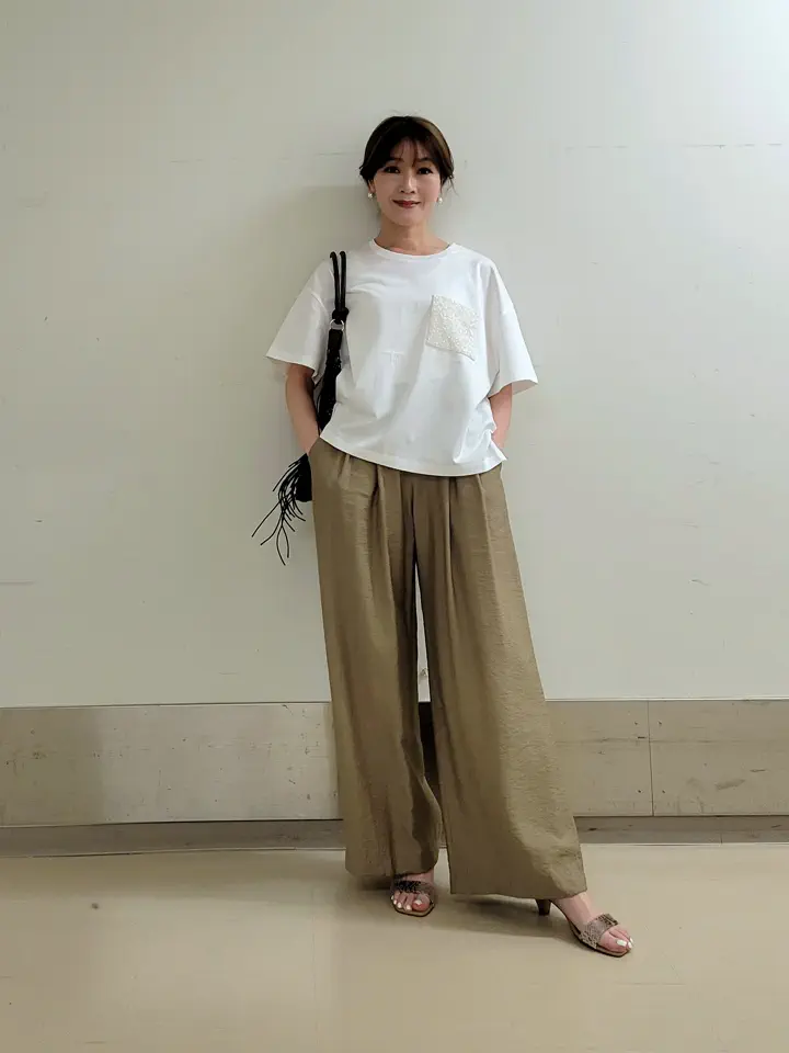 自由区 濱地 コーディネート画像