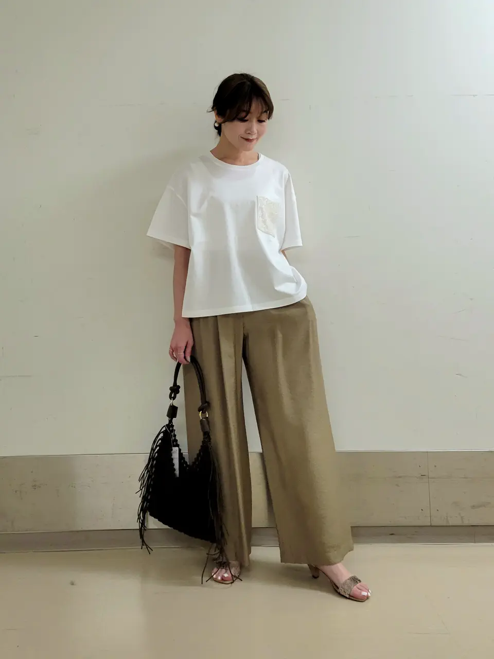 自由区 濱地 コーディネート画像