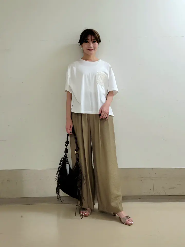 自由区 濱地 コーディネート画像