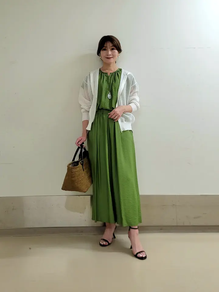 自由区 濱地 コーディネート画像