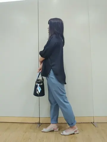 自由区 スタッフ コーディネート画像