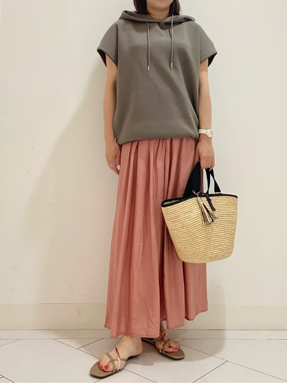 自由区 KAZU コーディネート画像