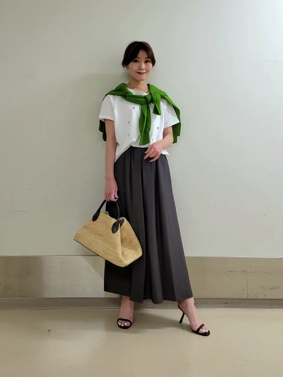 自由区 濱地 コーディネート画像