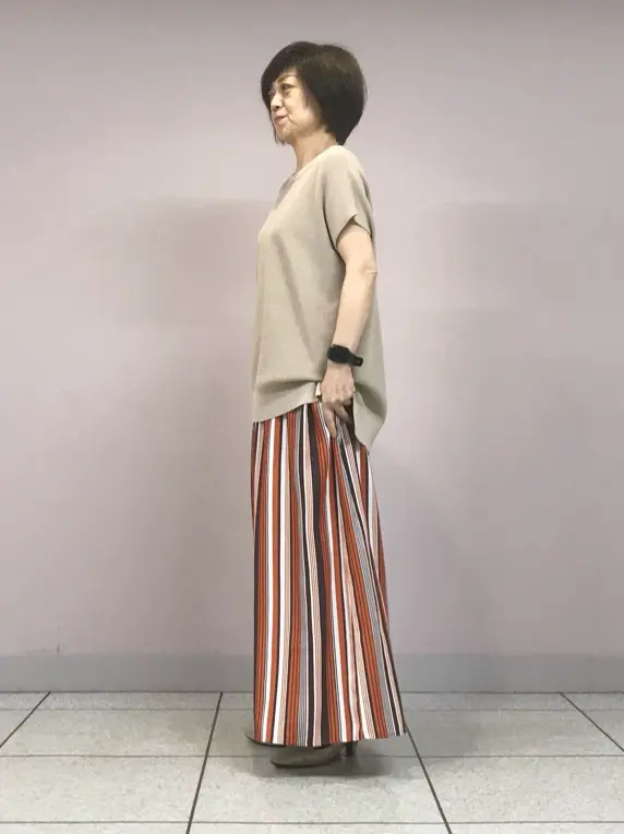 自由区 小森 コーディネート画像