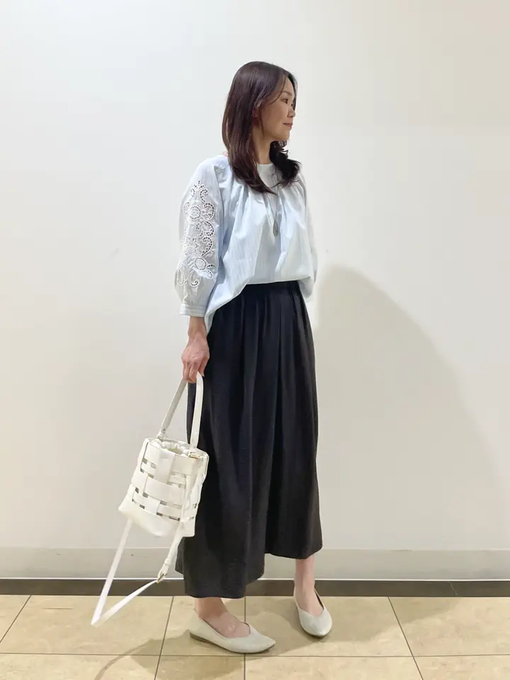 自由区 永石 コーディネート画像