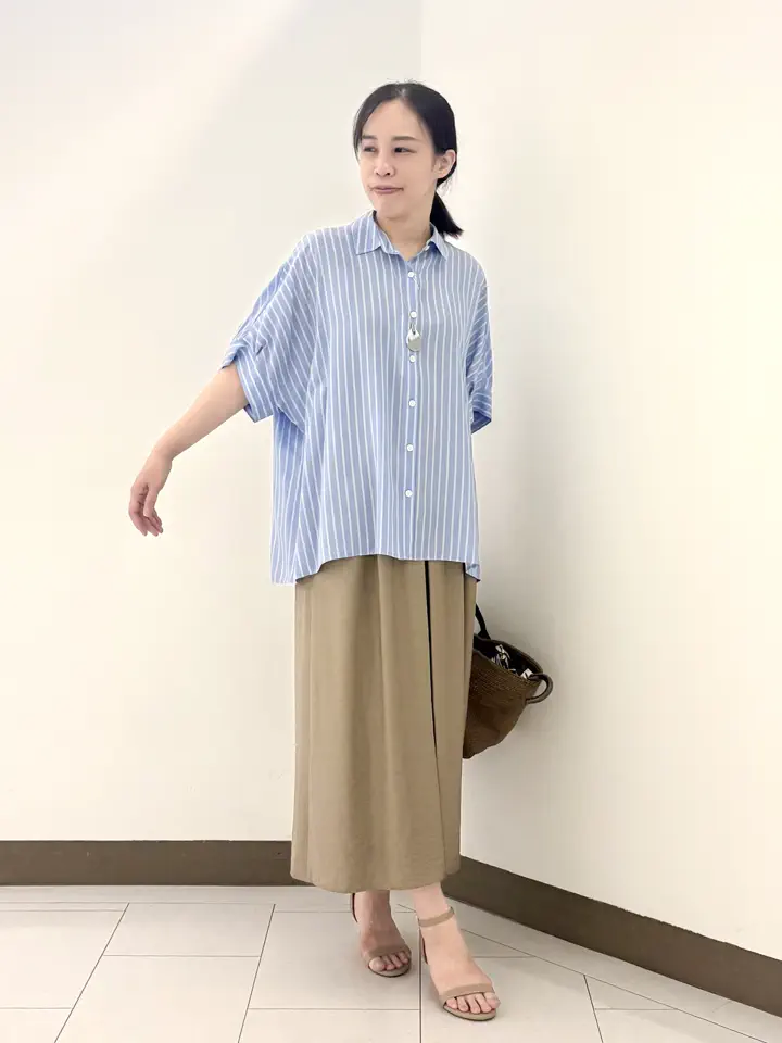 自由区 南 コーディネート画像
