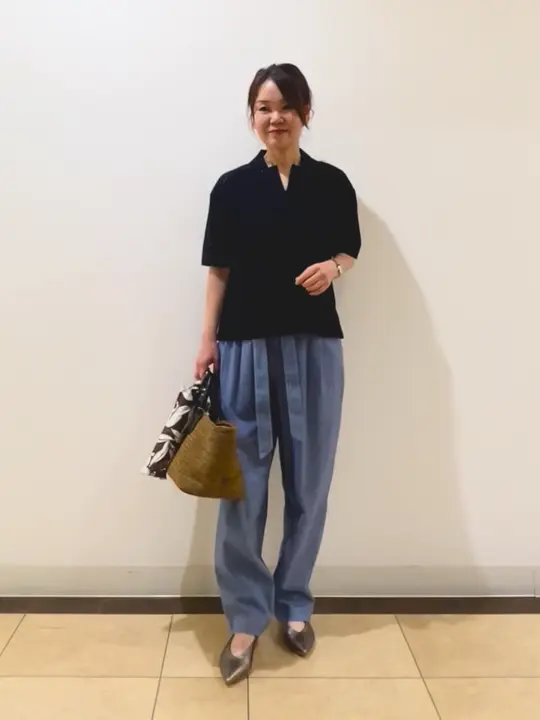 自由区 永石 コーディネート画像