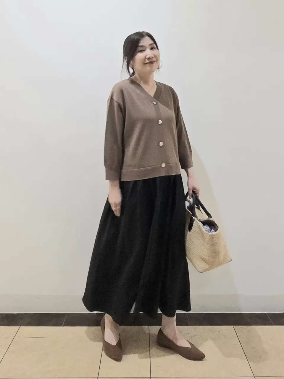 自由区 中川 コーディネート画像