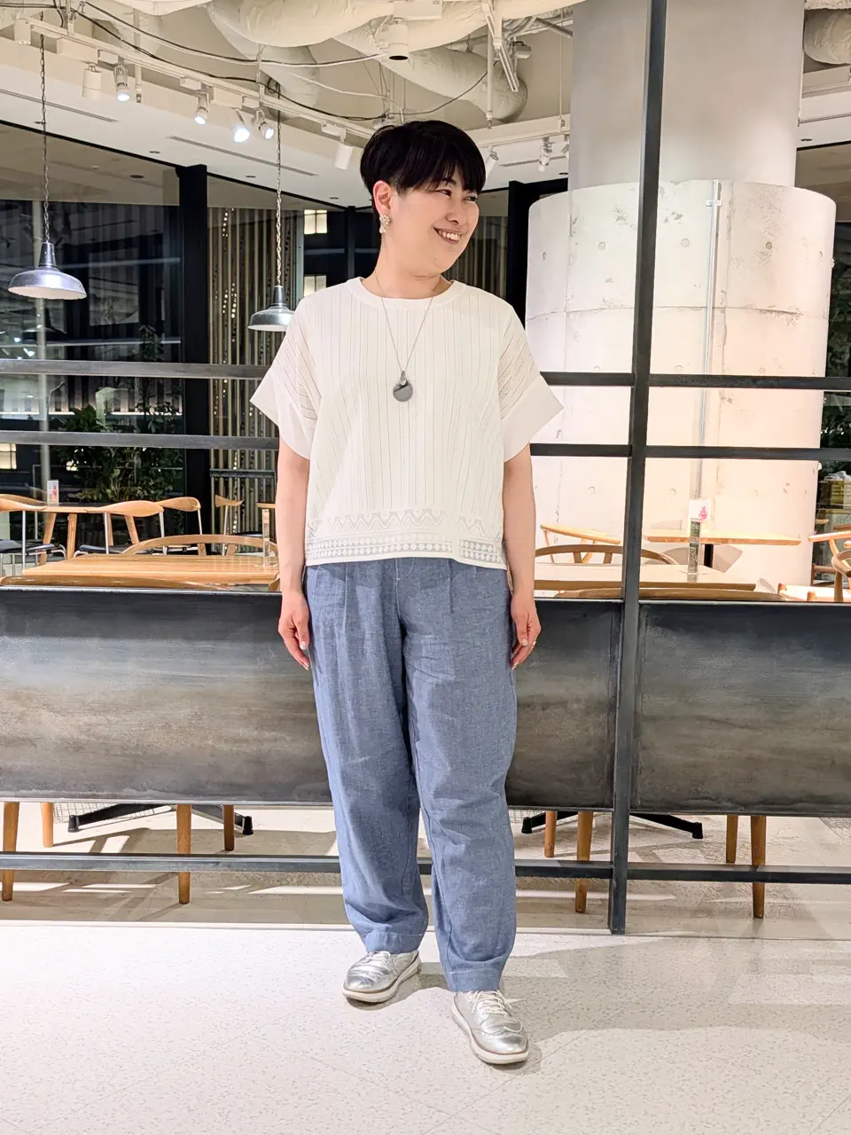 自由区 田中 コーディネート画像