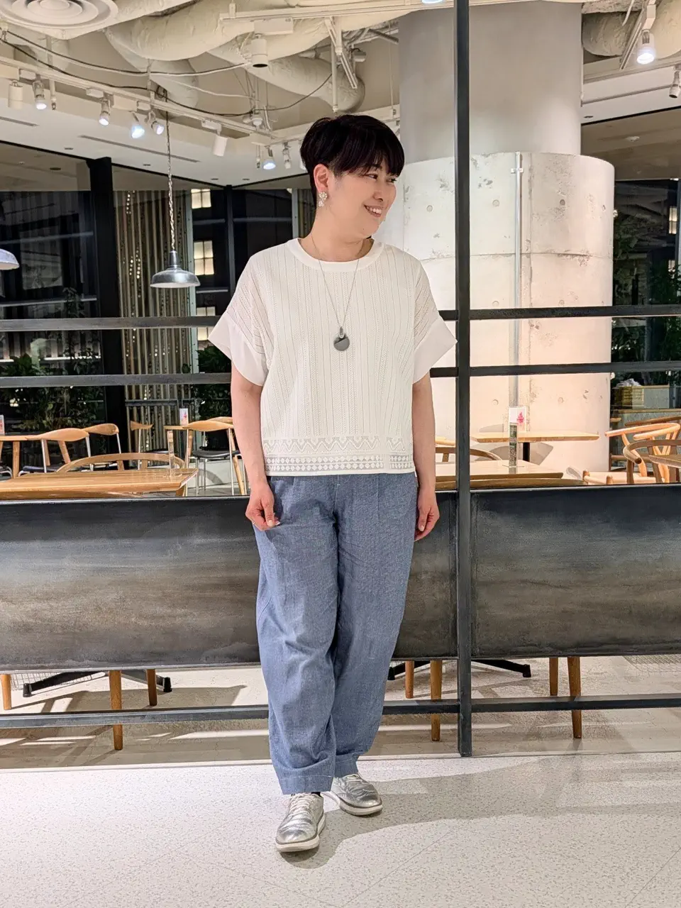 自由区 田中 コーディネート画像