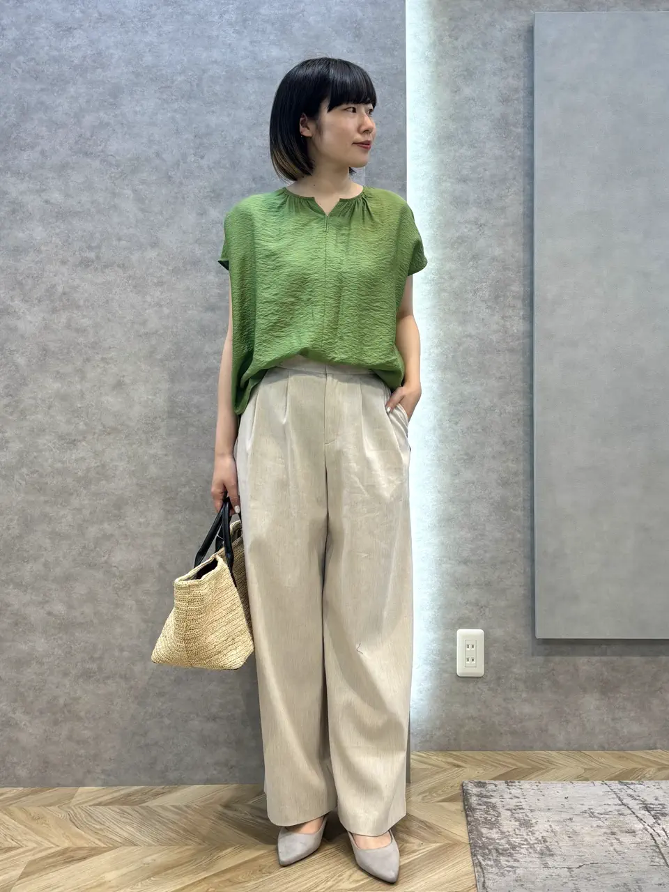 自由区 松田 コーディネート画像