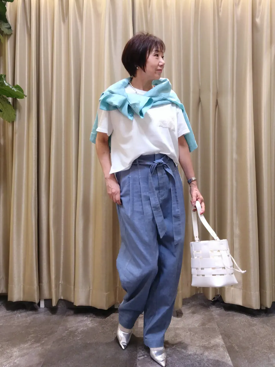 自由区 鶴田 コーディネート画像