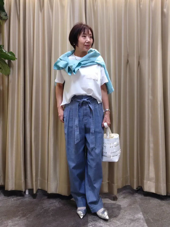 自由区 鶴田 コーディネート画像