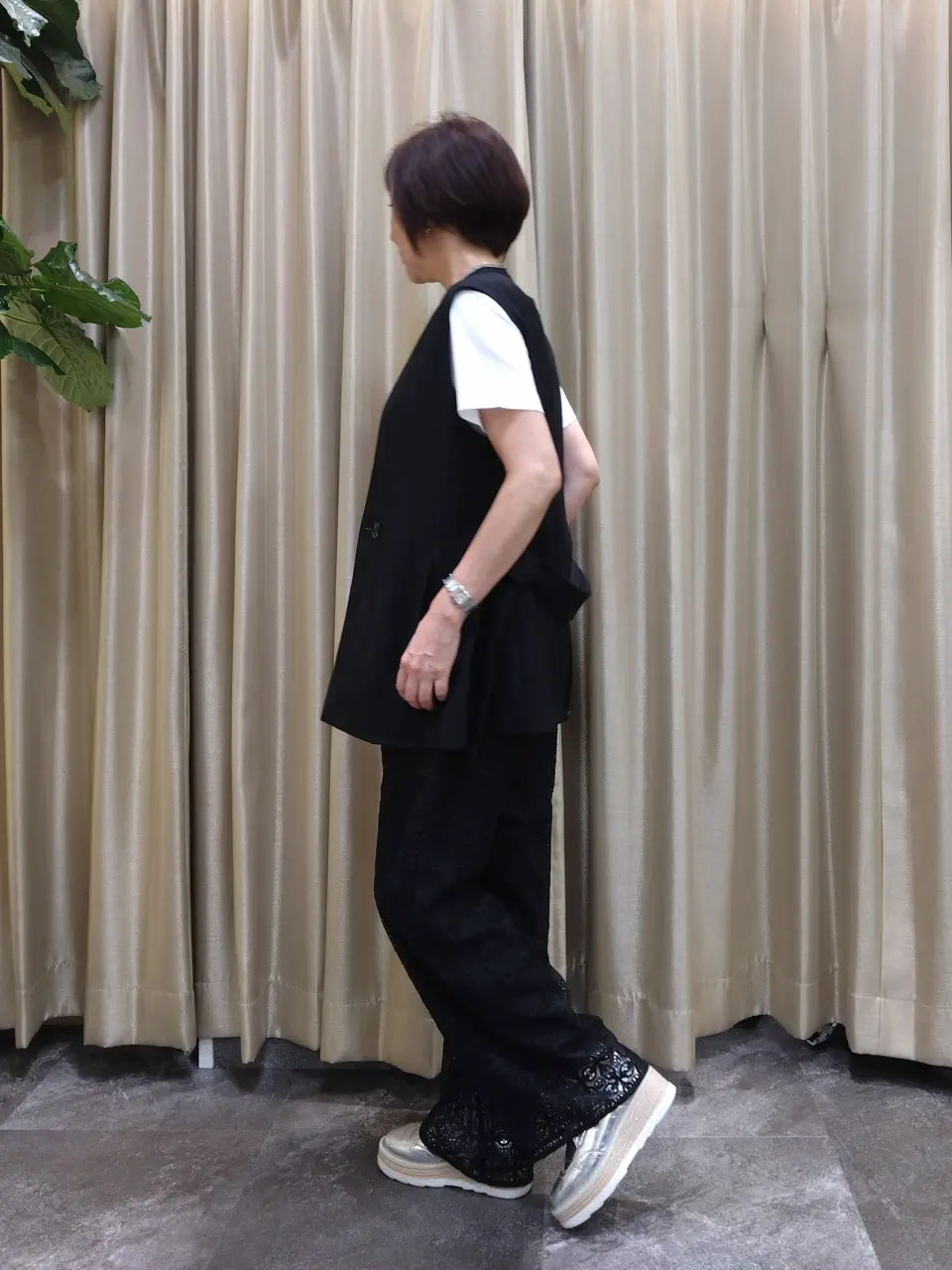 自由区 鶴田 コーディネート画像