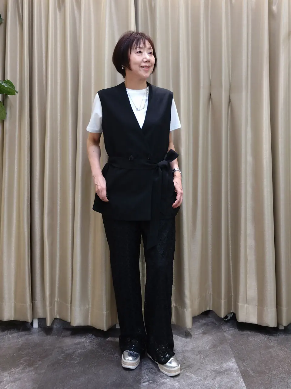 自由区 鶴田 コーディネート画像
