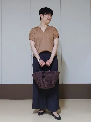 自由区 田中 コーディネート画像