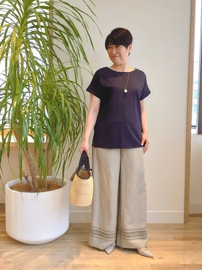 自由区 田中 コーディネート画像