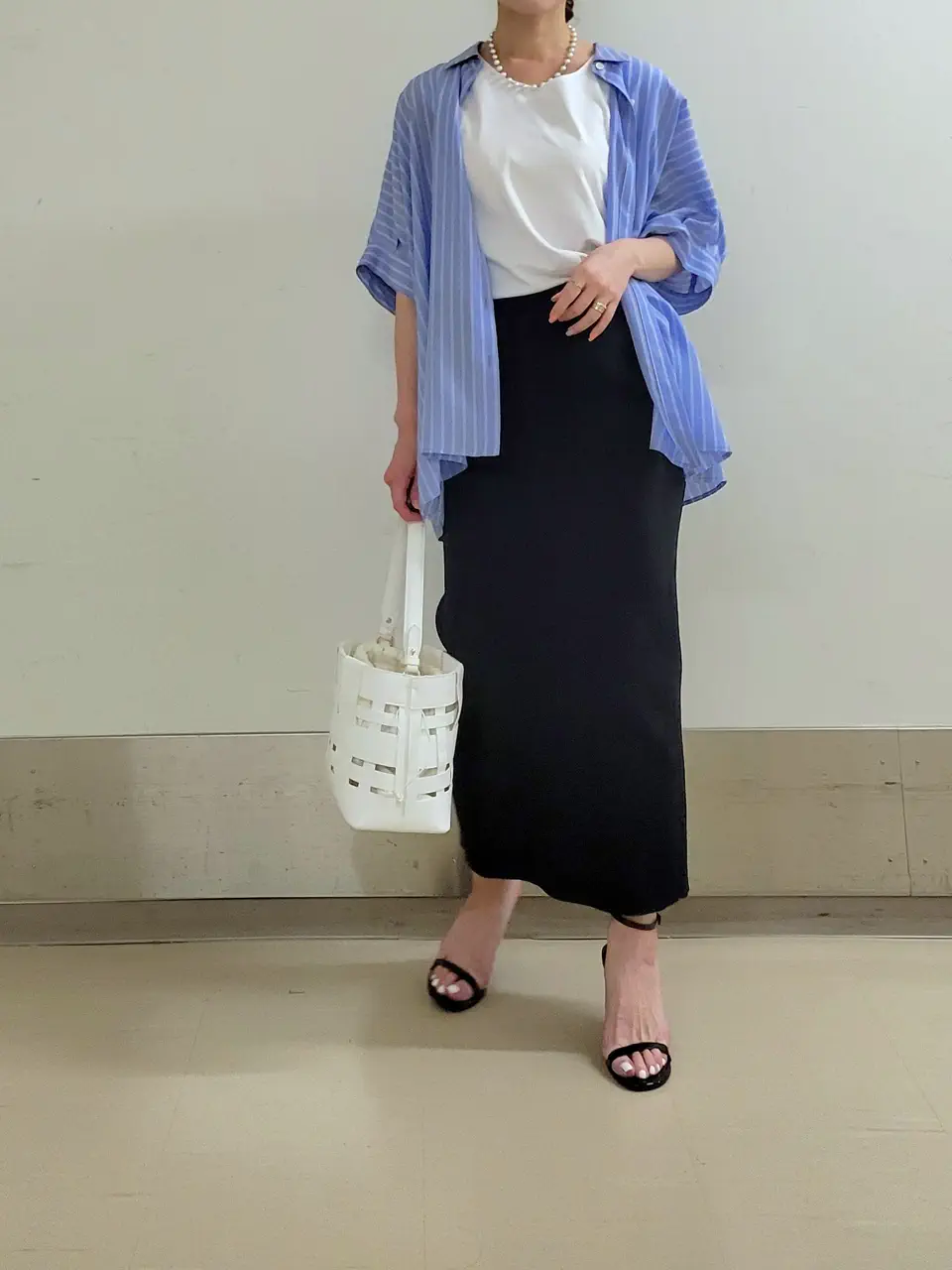自由区 濱地 コーディネート画像