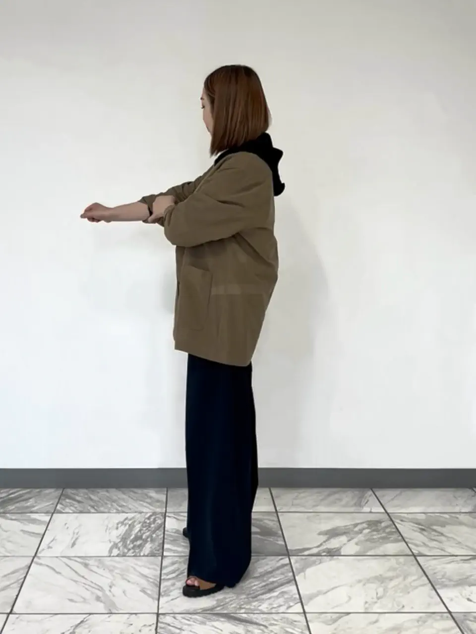 自由区 清水 コーディネート画像