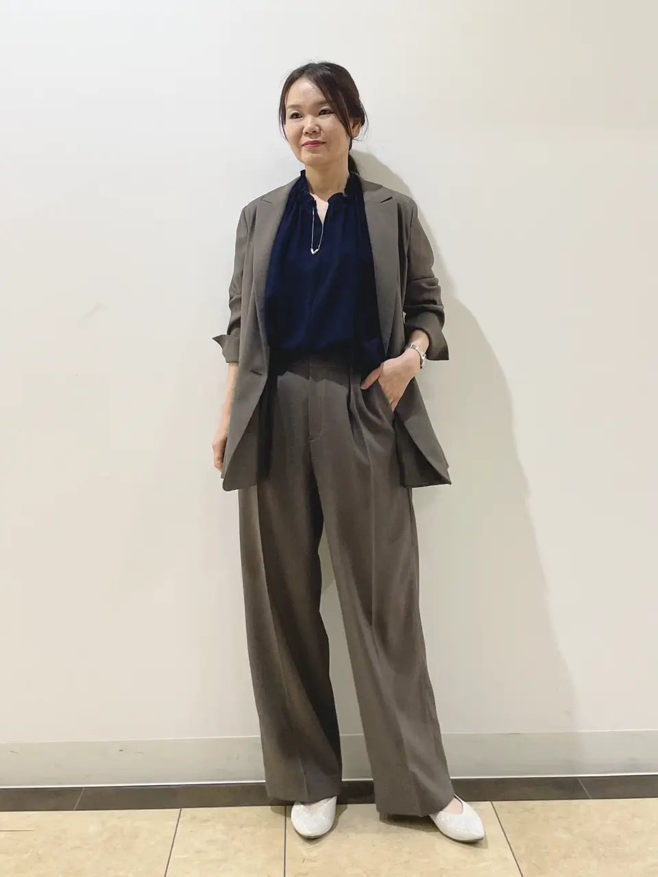 自由区 永石 コーディネート画像