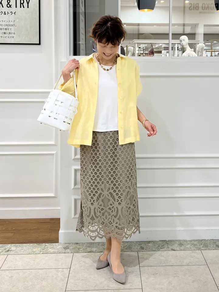 自由区 hazuki コーディネート画像