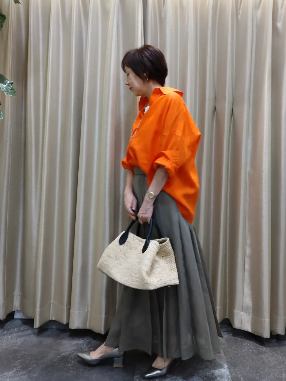 自由区 鶴田 コーディネート画像