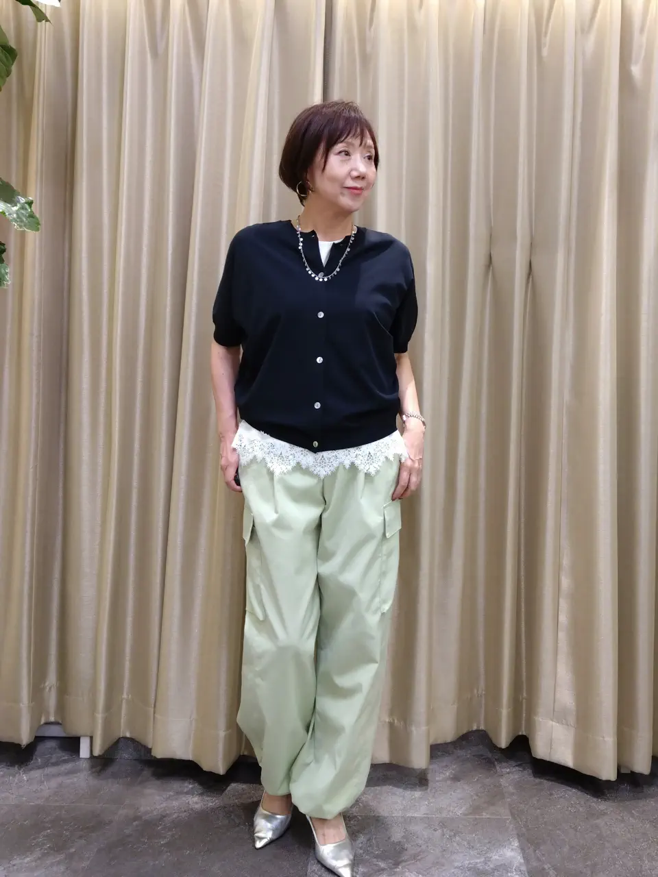 自由区 鶴田 コーディネート画像