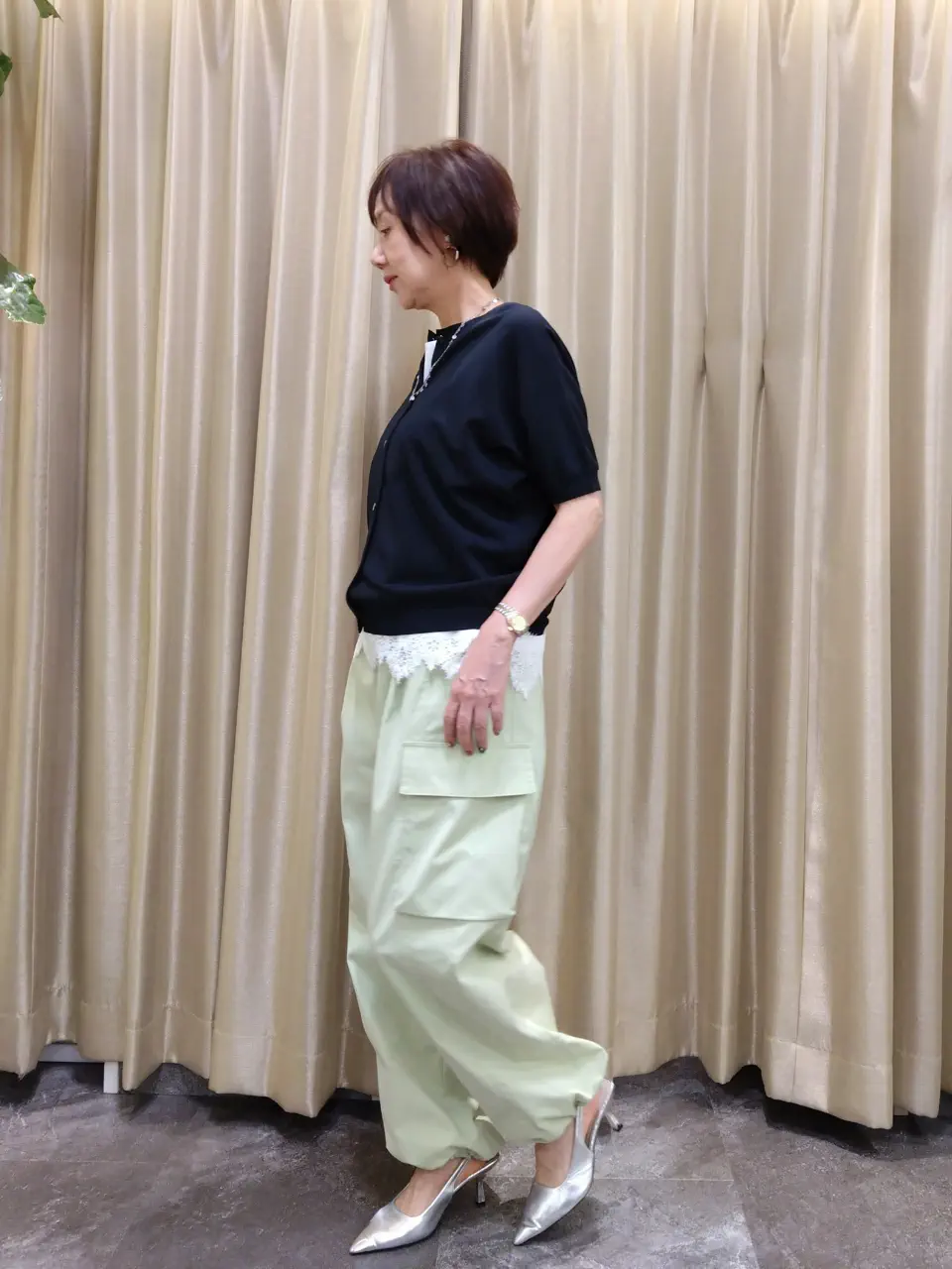 自由区 鶴田 コーディネート画像