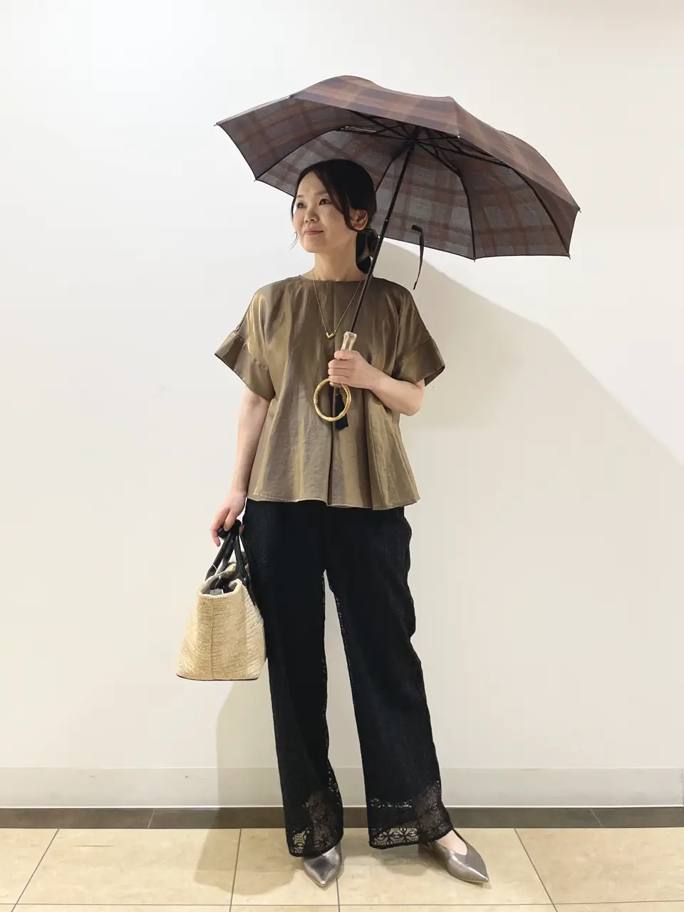 自由区 永石 コーディネート画像
