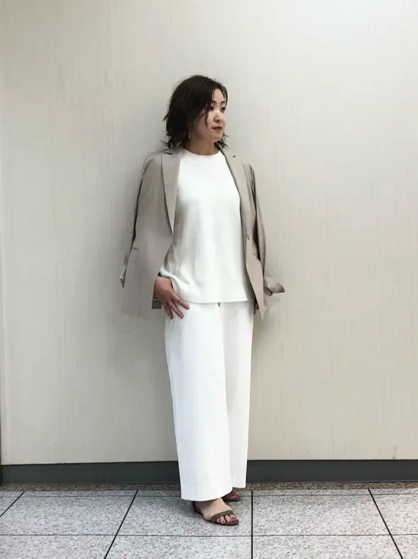 自由区 上島 コーディネート画像