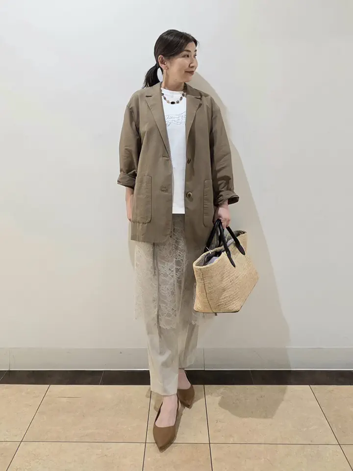 自由区 中川 コーディネート画像